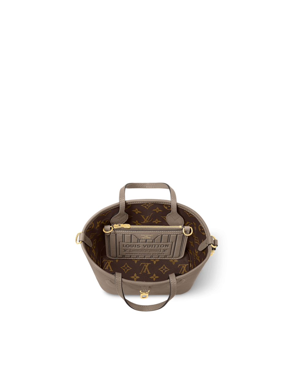 Сумка Neverfull Inside Out BB с плечевым ремнём Louis Vuitton